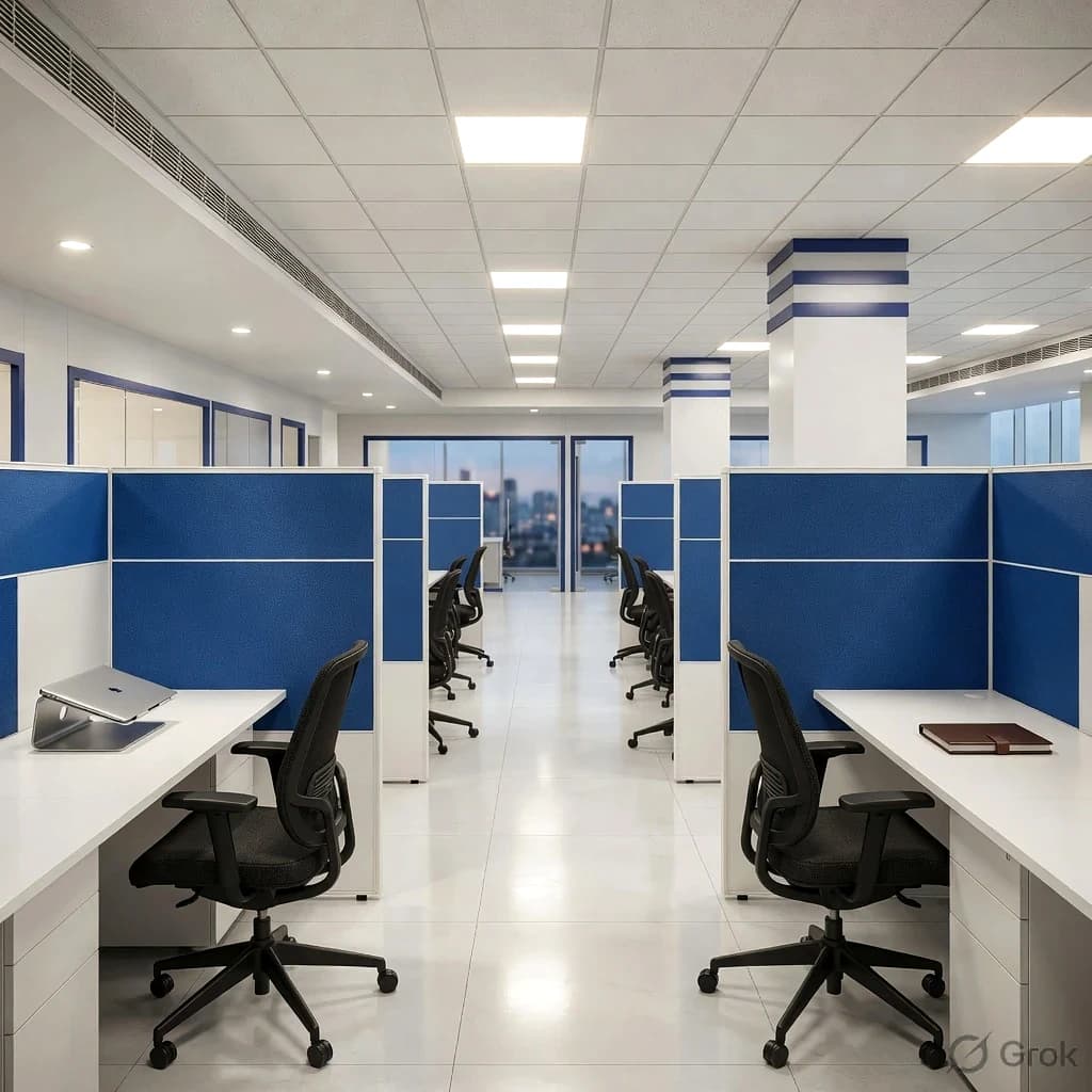 DMRC office workstations installed by One&Only